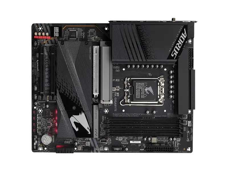 Gigabyte - Bundkort - LGA1700 sokkel - Z790 Chipset - onboard grafik (CPU påkrævet) - HD Audio (8-kanaler)