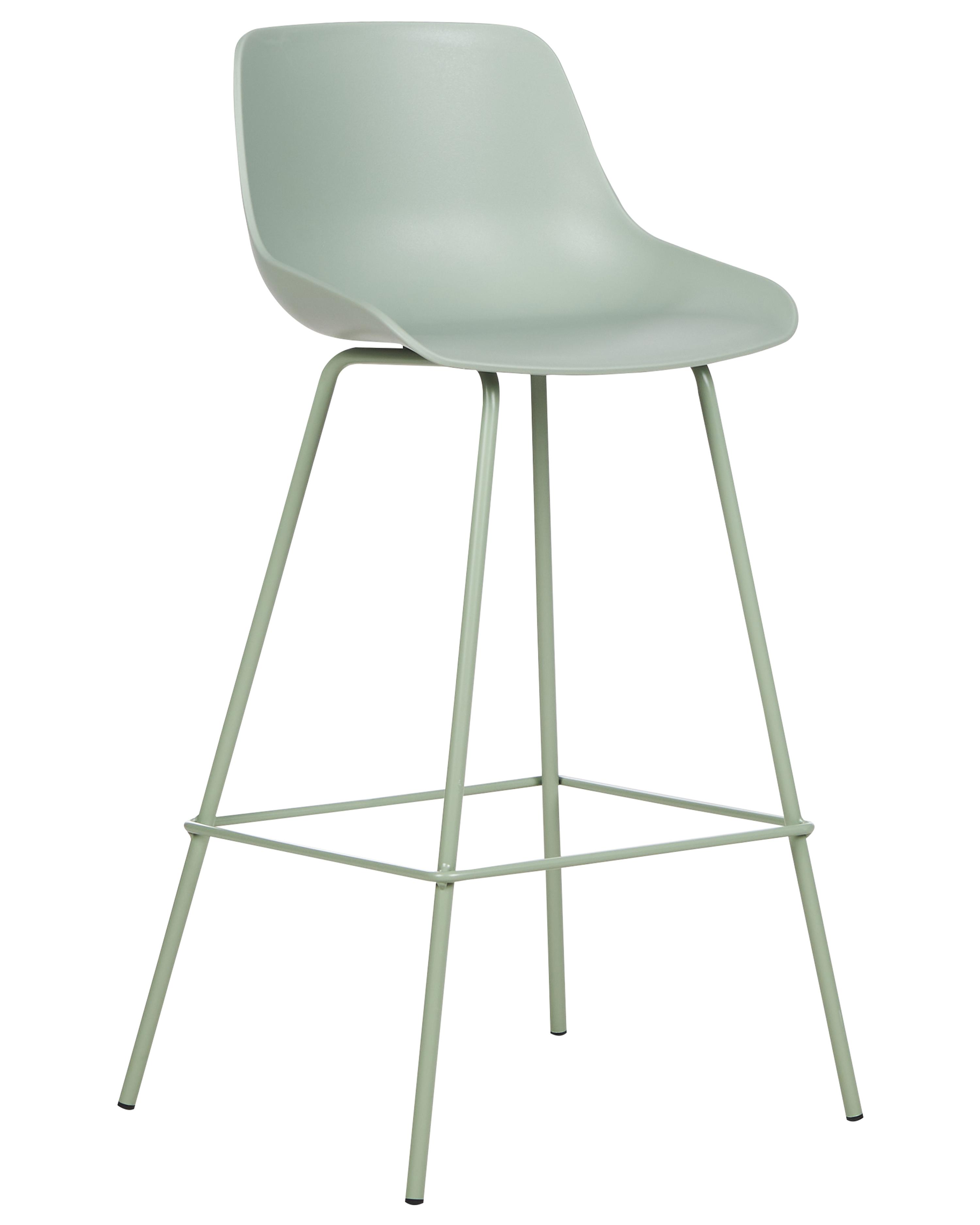 Set van 2 barstoelen EMMET Lichtgroen