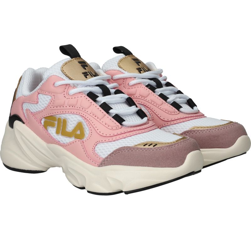 Fila Collene Logo Sneakers Roze Meisjes