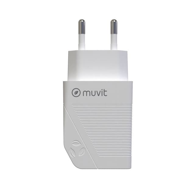 Muvit USB 2.4A Lader Miljøvenlig