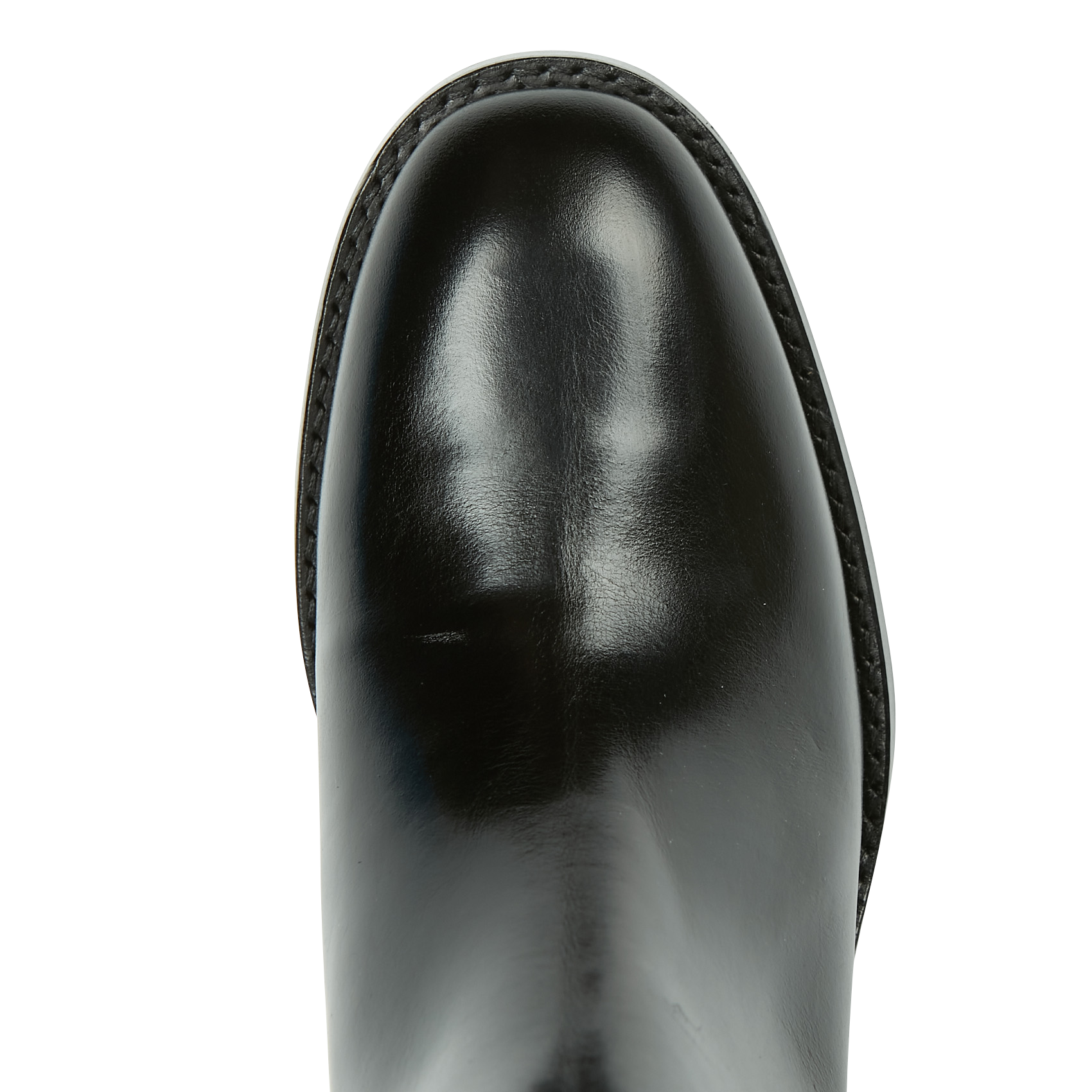 BONNIE - Bottes à talons en cuir | Noir