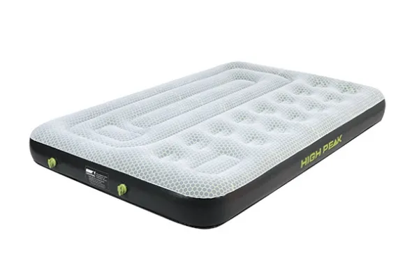 High Peak Multi Comfort Plus, Dobbelt madras, Rektandel, Indendørs & udendørs, Indbygget luftpumpe