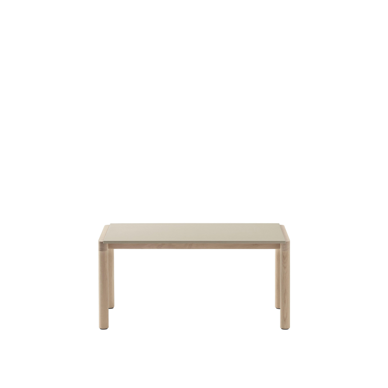 Muuto Couple salontafel 40x84 plain eiken pale blue