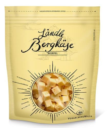 Ländle Bergkäse Würfel