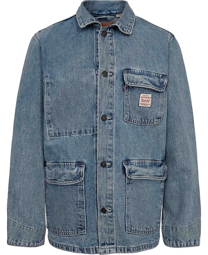 Levi's BROADWAY ENIGNEER COAT PUT IN Blå