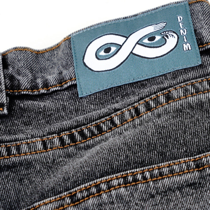 PANTALON OG - DENIM NOIR USÉ