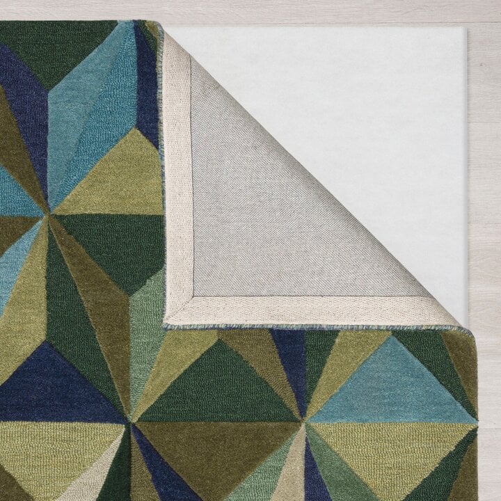 Geometrisch vloerkleed - Revelino Blauw