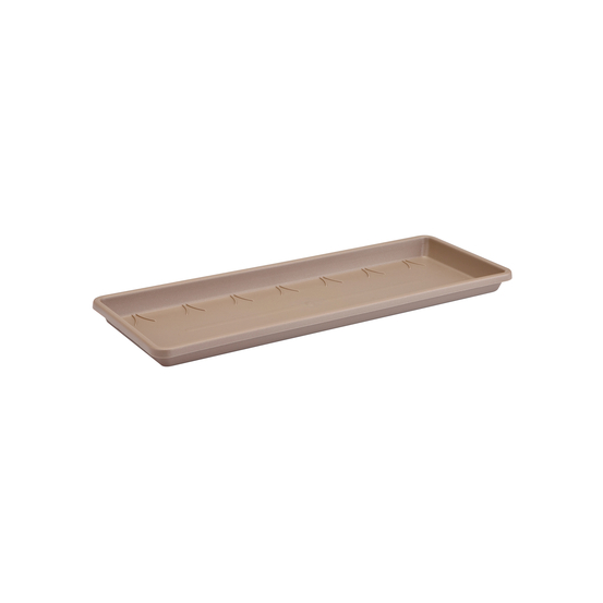 Soucoupe pour balconnière Barcelona L.50 cm taupe