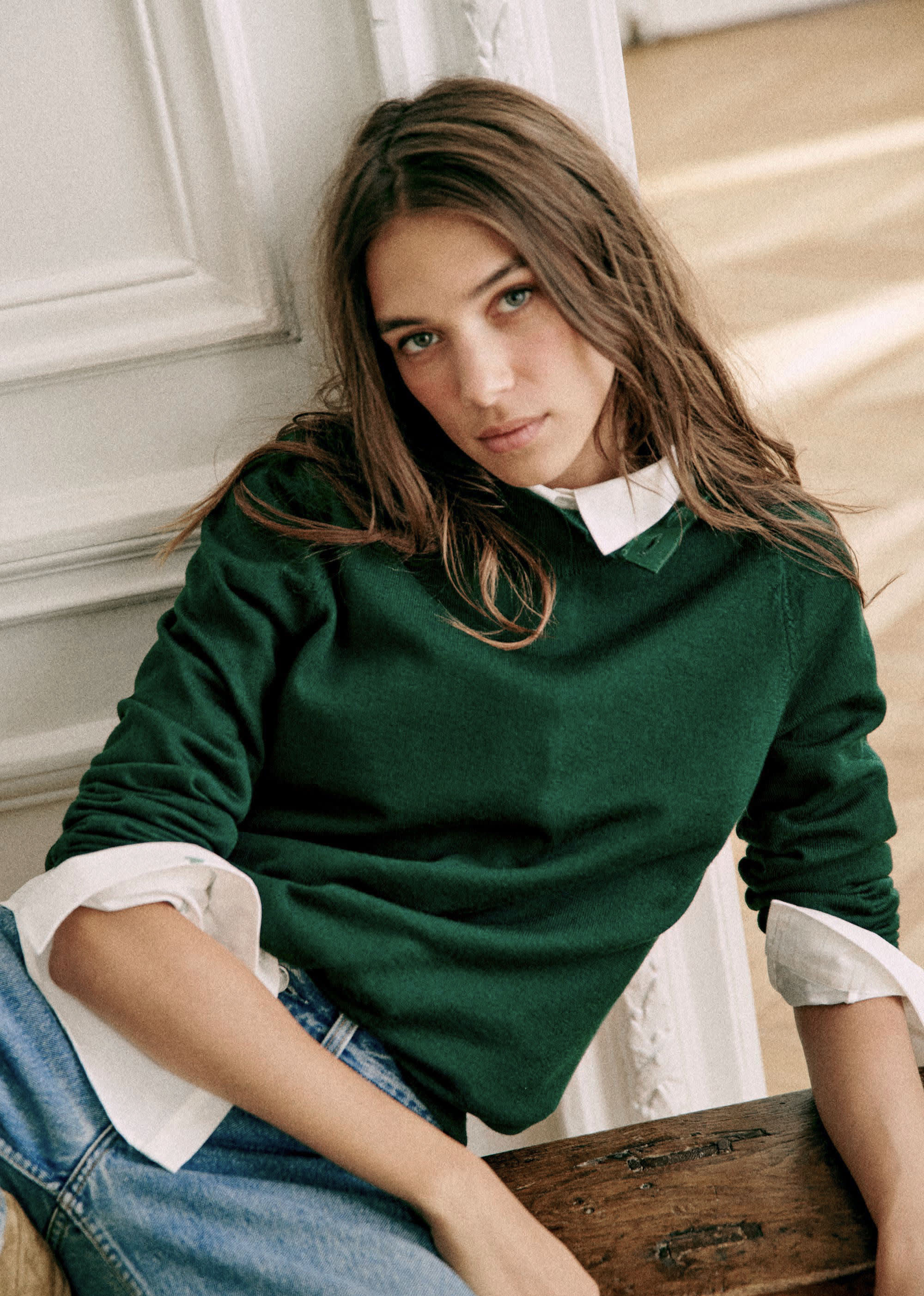Pull Jacob - Vert - E-SHOP/MAILLE 5905504