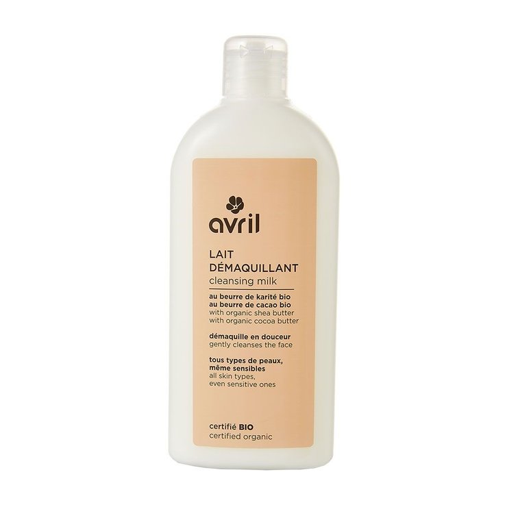 Lait demaquillant au beurre de karite Bio 250ml Avril