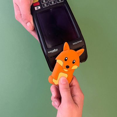 Porte-monnaie sans contact Renard Money Walkie