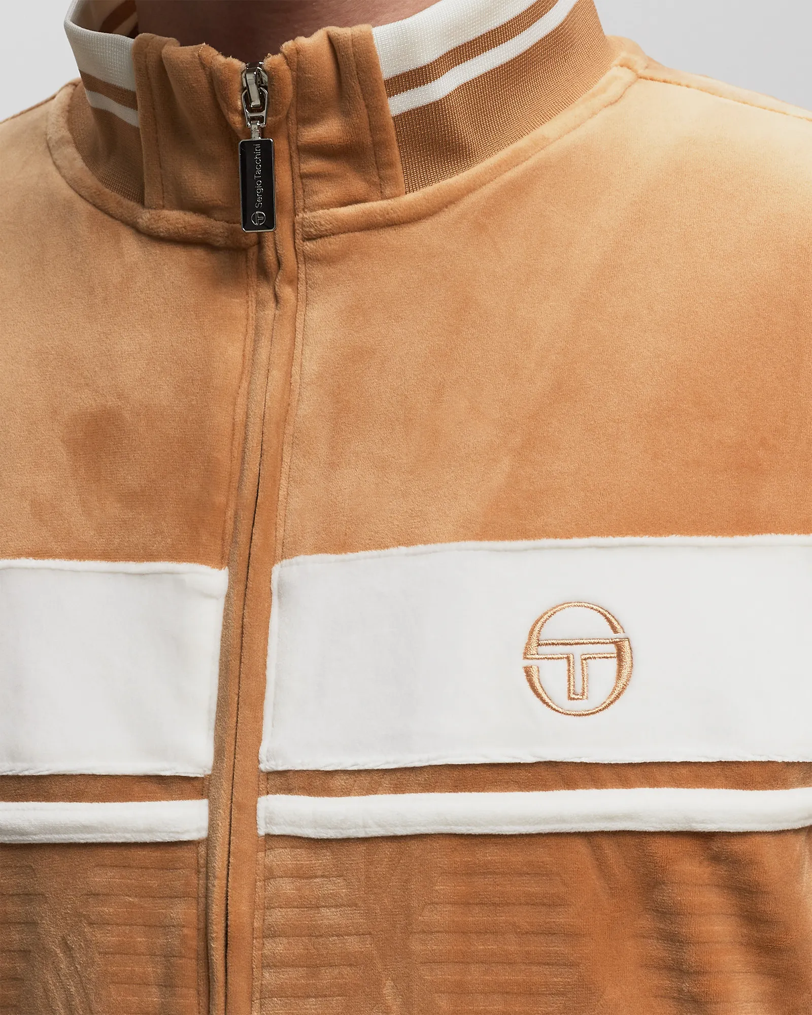 Sergio Tacchini DEBOSSED DAMARINDO VELOUR TRACKSUIT