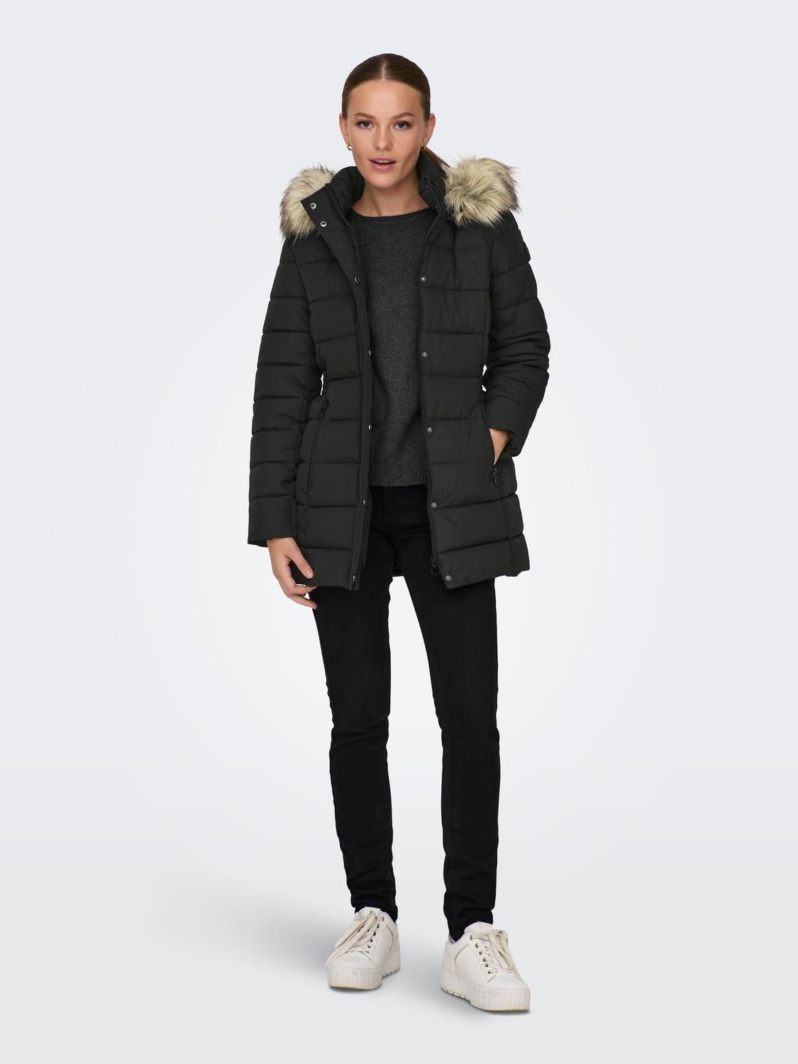 ONLNEWLUNA Steppjacke Black