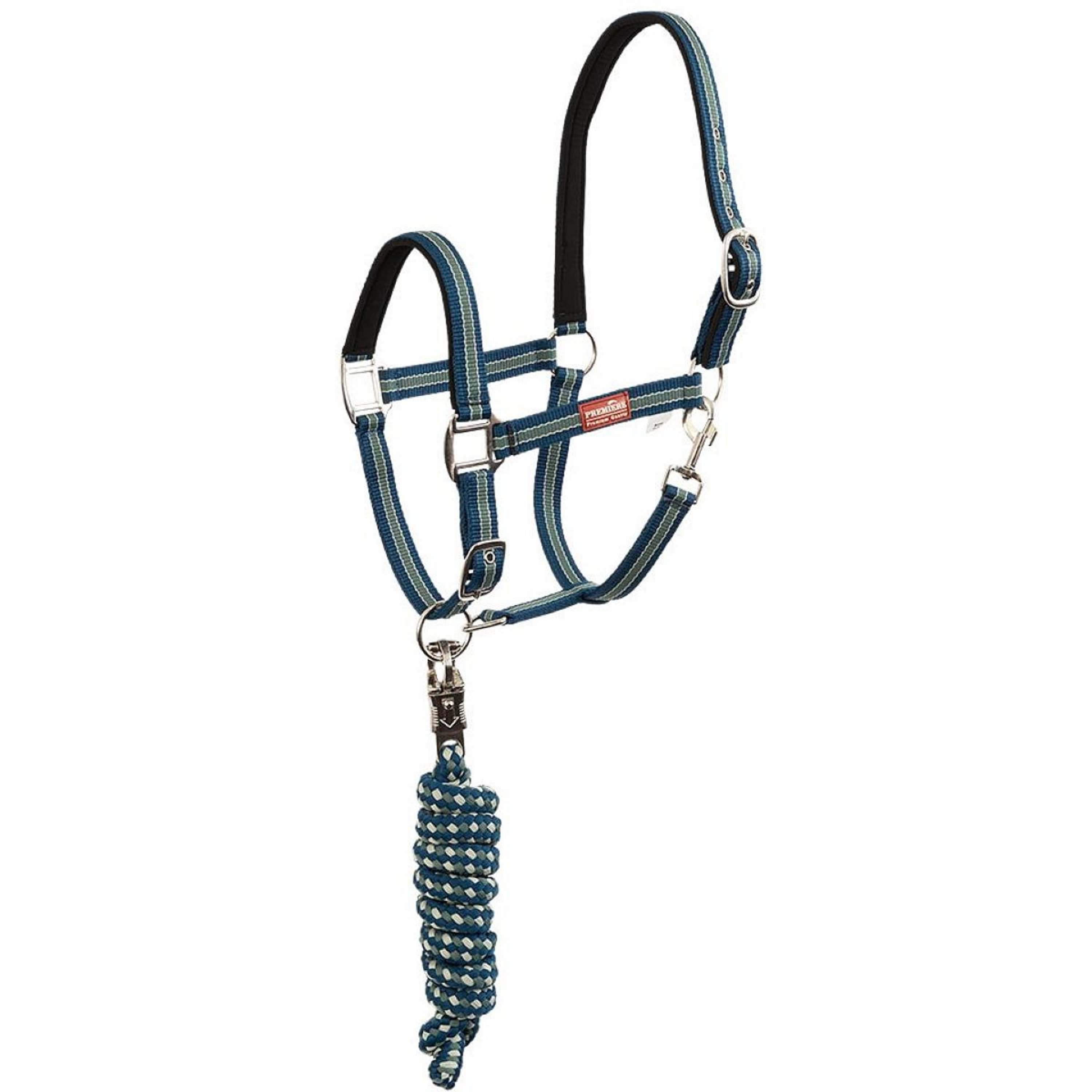 Premiere Halsterset AW25 met Paniekhaak Majolica Blue