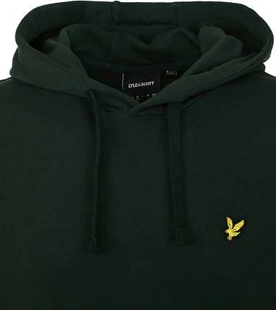 Lyle and Scott Hoodie Donkergroen ML416VOG-W486 kopen
