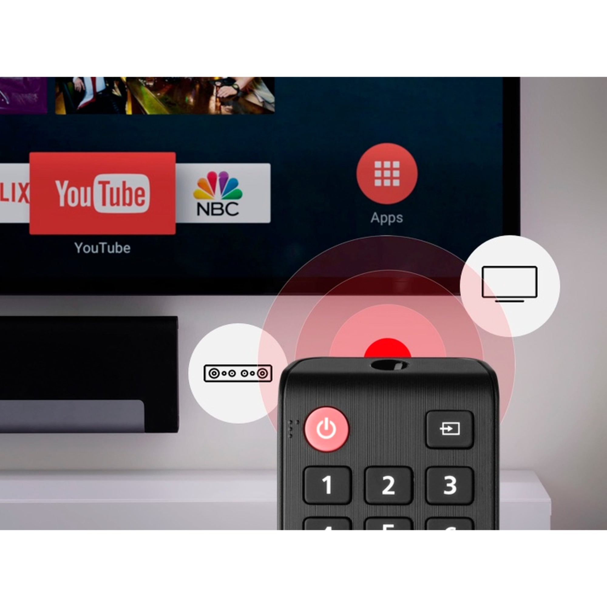 ONE FOR ALL Fernbedienung Samsung TV-Ersatzfernbedienung