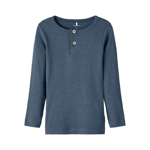Name It Kab Langærmet T-shirt, Bering Sea, 110 cm