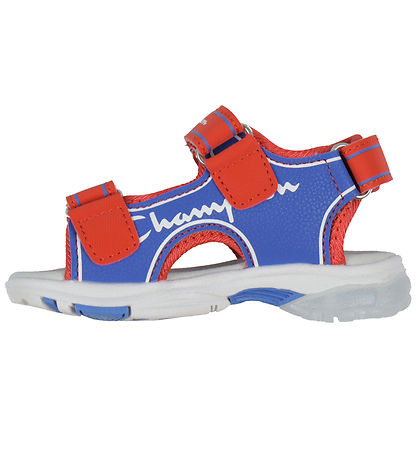 Champion Sandalen m. Light - Wave B TD - Blau/Rot