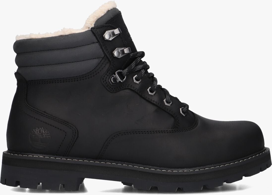 zwarte timberland veterboots britton road mid lace up