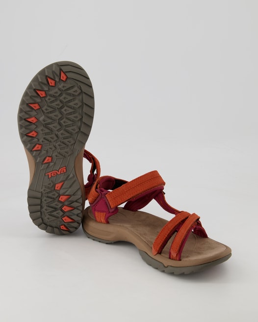 Teva Terra Fi Lite Suede Womens Sandalen in Orange
