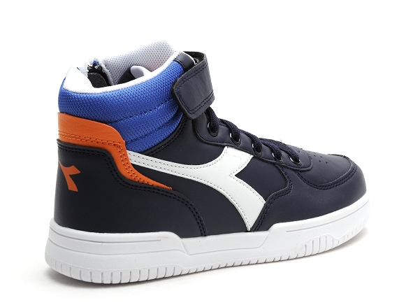 Diadora boots bottine enfant raptor mid bleu