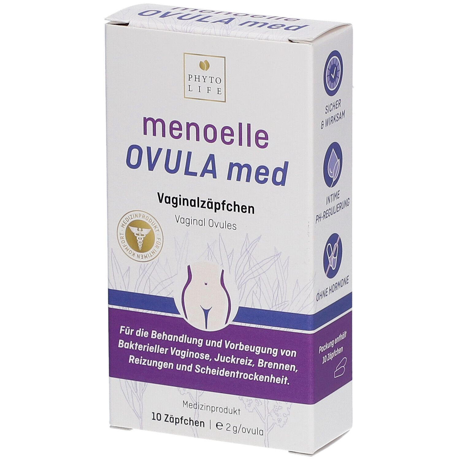 menoelle® OVULA med Vaginalzäfchen