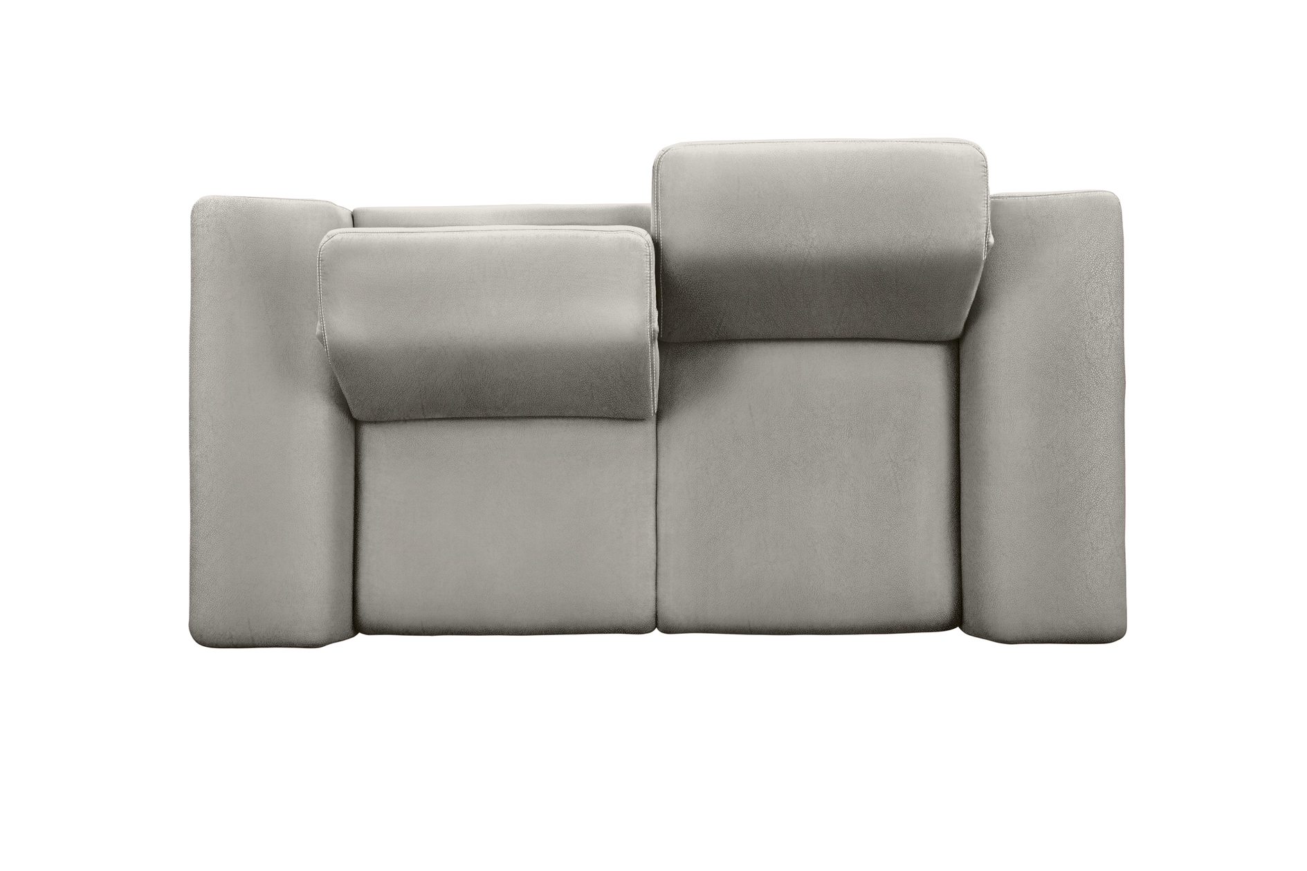polsterpower 3-Sitzer Boxspringsofa - Saddle alu - Basismodell