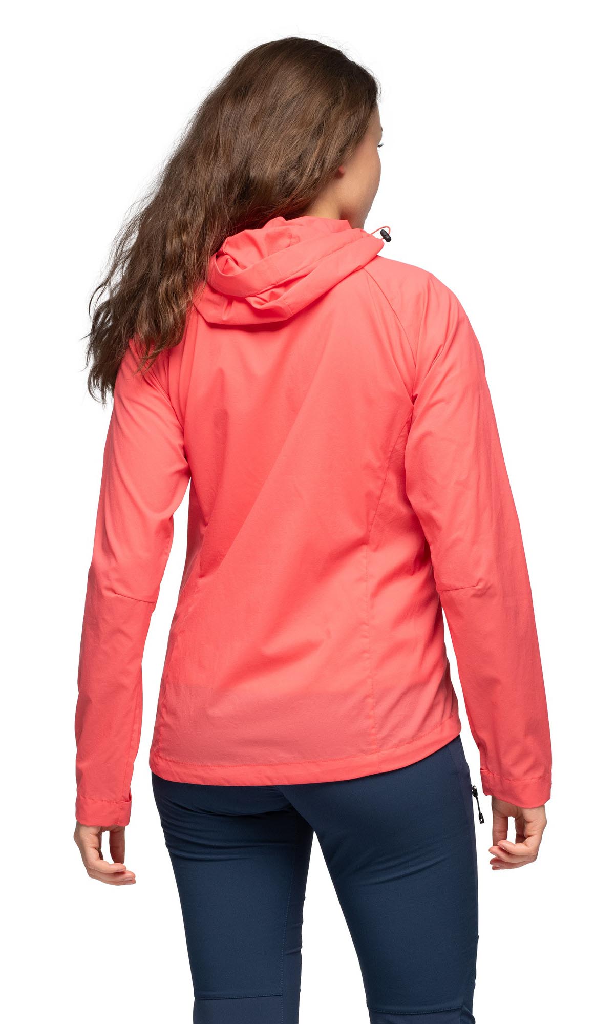 Rabot Windbreaker Jacket Dame Peachy Red