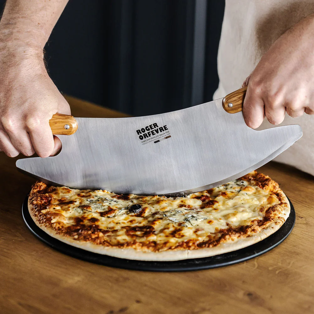 Tranche pizza Rocket 35 cm de découpe Roger Orfèvre