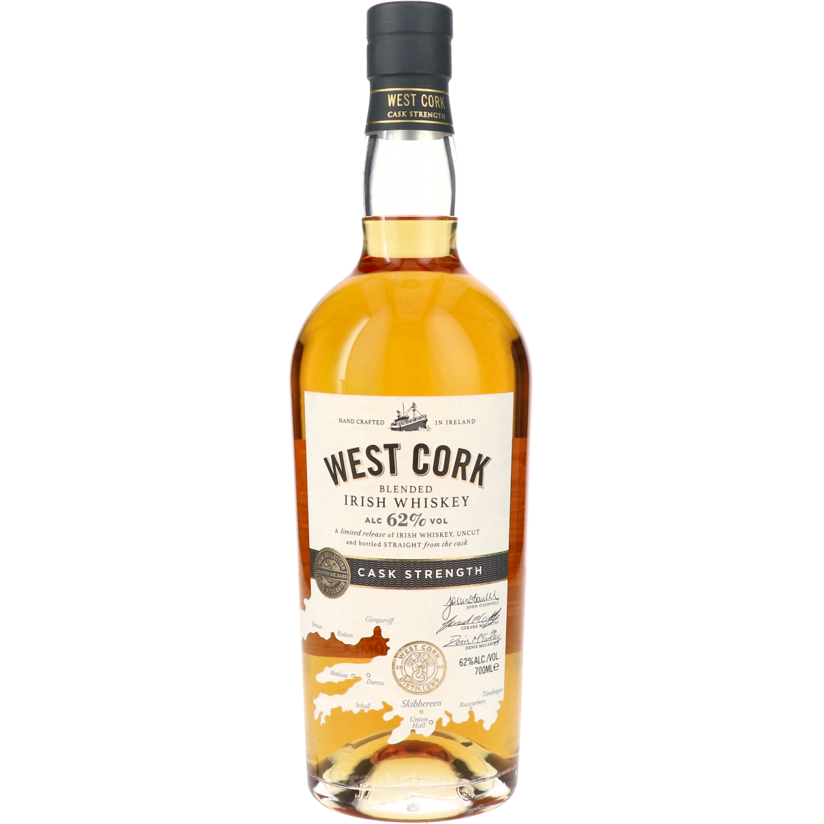 West Cork Cask Strength 62% 70 cl