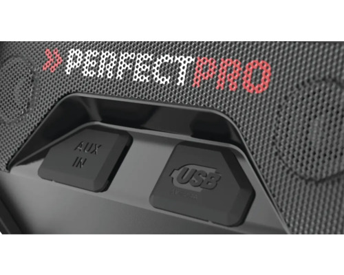 PerfecPro ROCKTAGON bouwplaatsradio met DAB+ en FM, Bluetooth, AUX-ingang en USB-ingang, OCT-18V