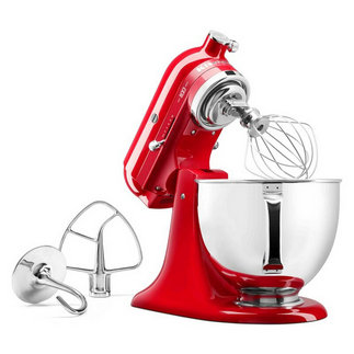 Batedeira KitchenAid de 10 velocidades e 5 litros.