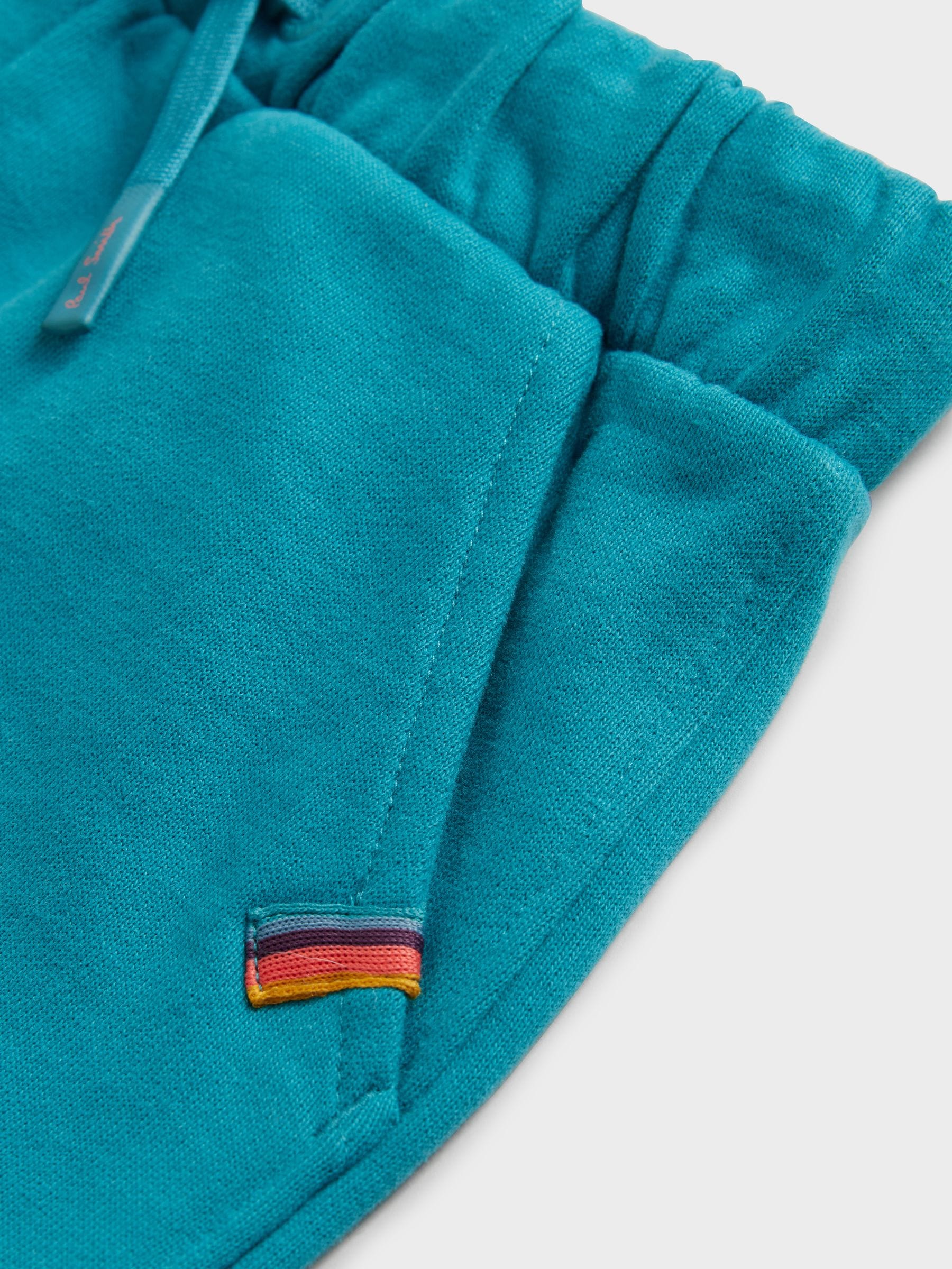 Wit - Paul Smith Junior set van top en shorts voor jongens
