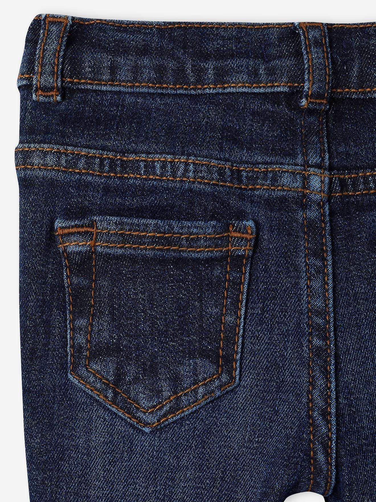 Calça jeans reta para bebê