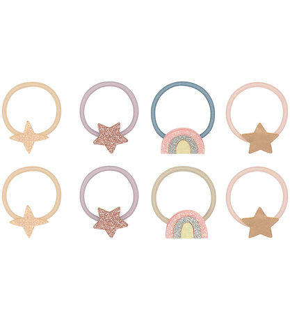 Mimi & Lula Haargummis - 8er-Pack - Rainbow & Star Traumland