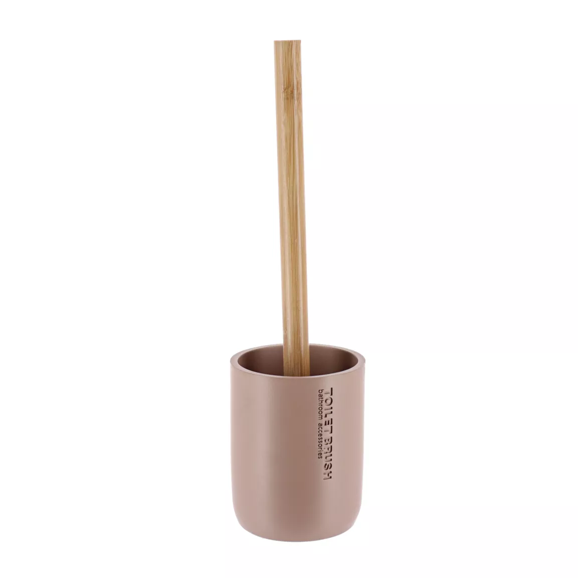 Brosse WC polyrésine Purebamboo Cappuccino