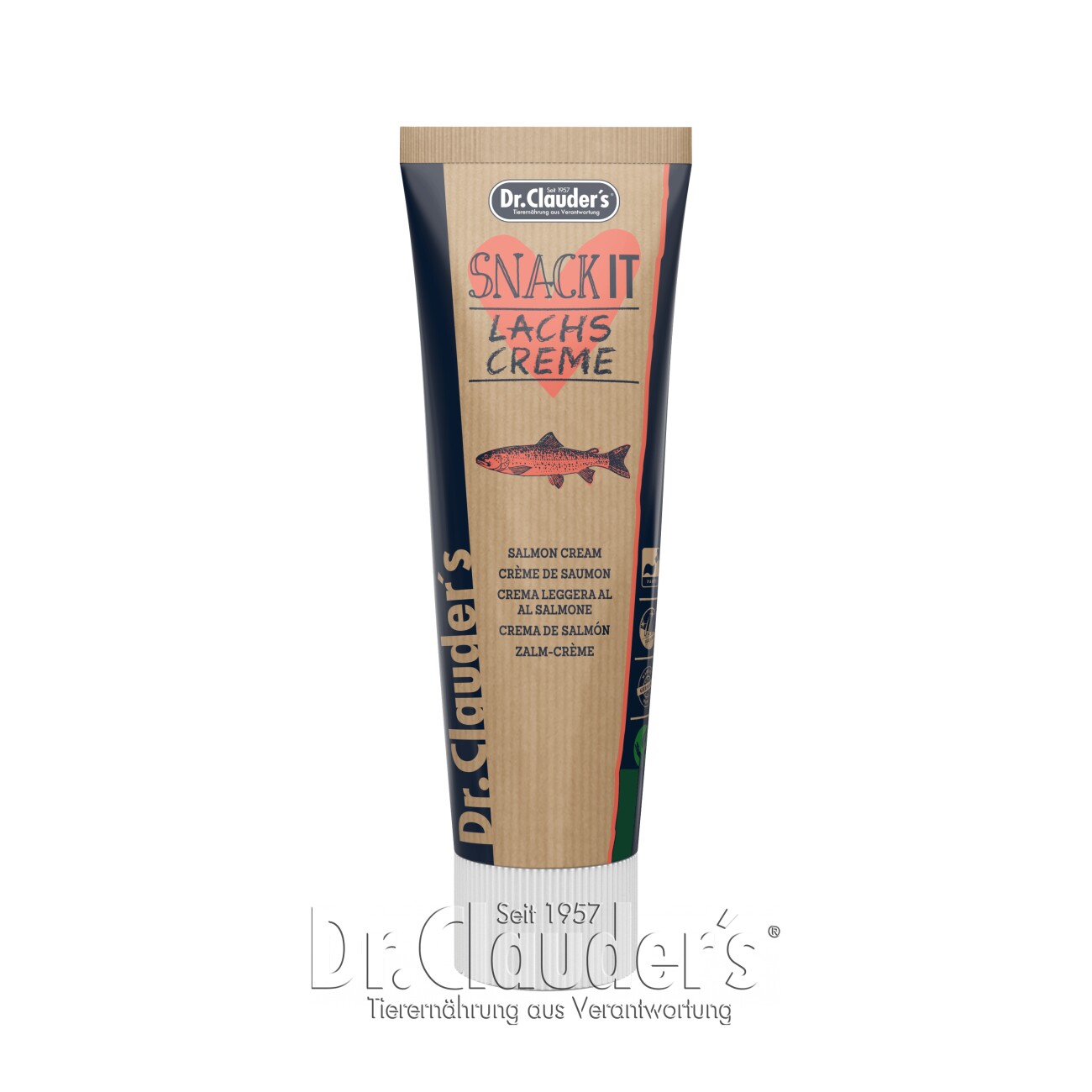 Dr. Clauder's Snack IT Lachs Creme - 8x 100g