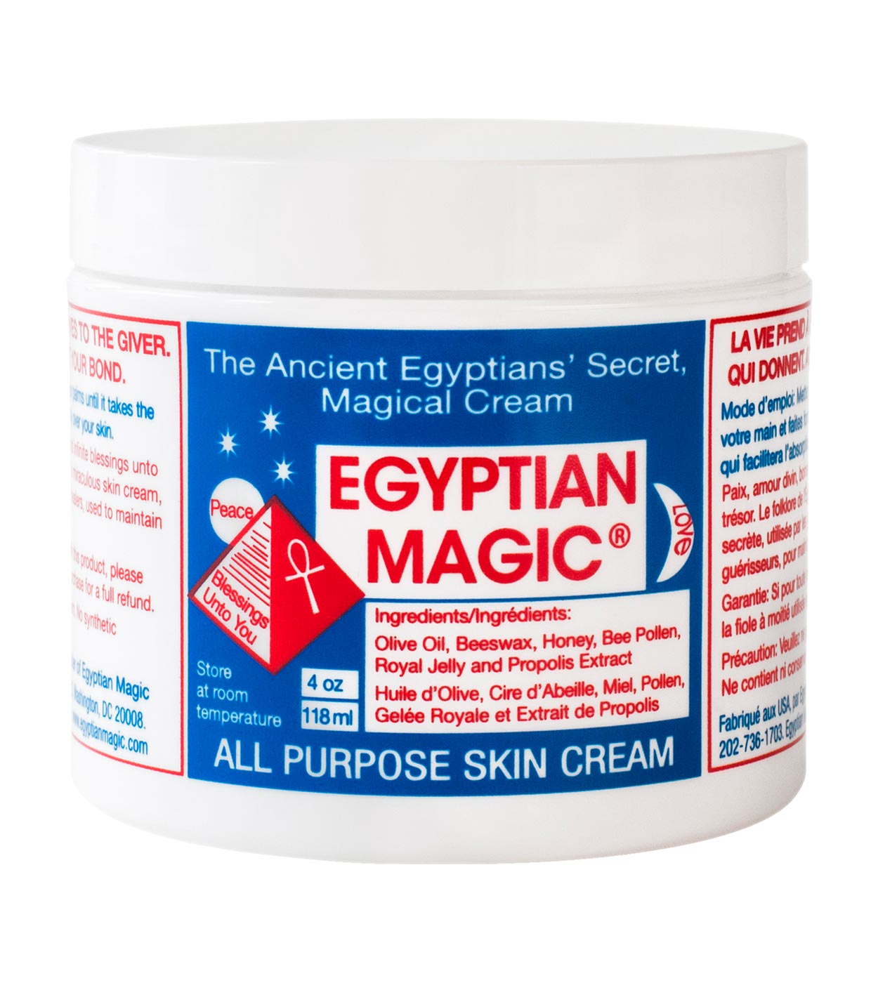 Egyptian Magic - Creme multiusos para lábios, rosto e corpo - 118ml