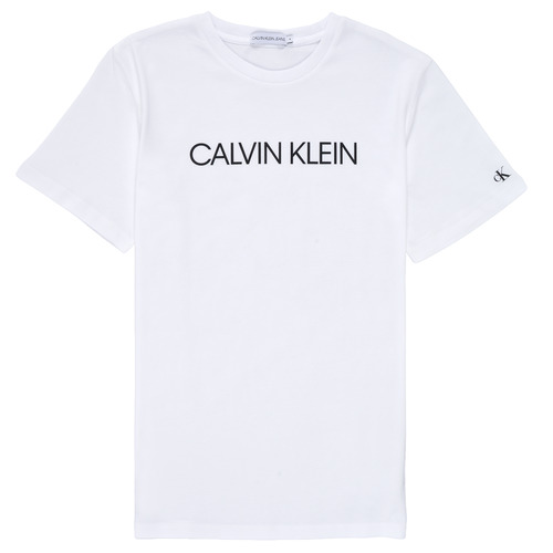 Calvin Klein Jeans - INSTITUTIONAL T-SHIRT - Blanc