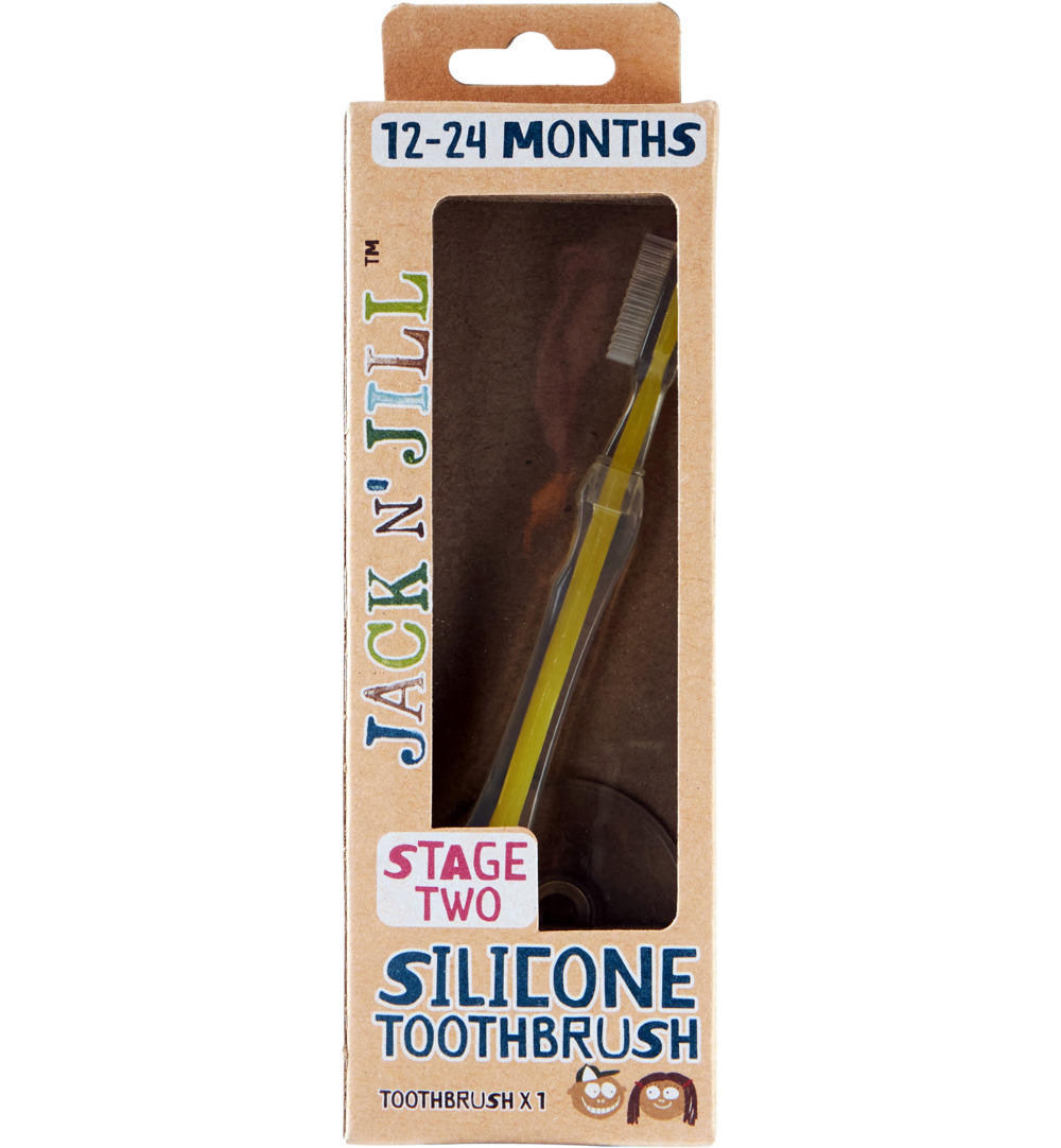 Jack n’ Jill Silicone toothbrush (1 stuk)