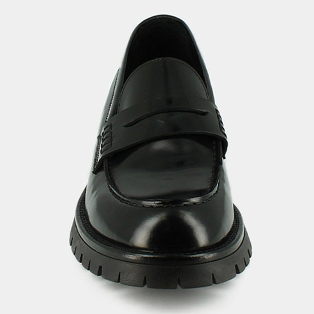 Jonak Mocassins en Cuir Rimano noirs