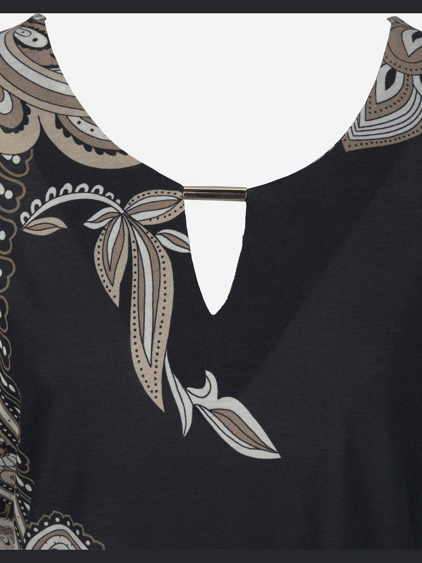Robe en jersey robe tunique estivale à motifs