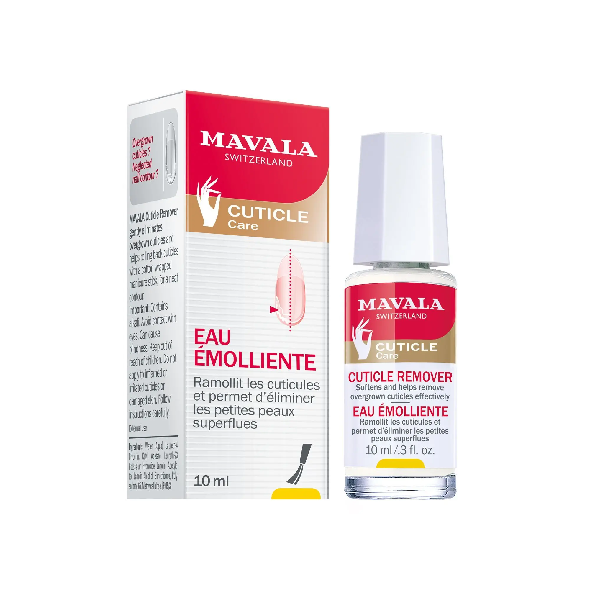 Mavala - Eau émolliente - Lotion et tonique