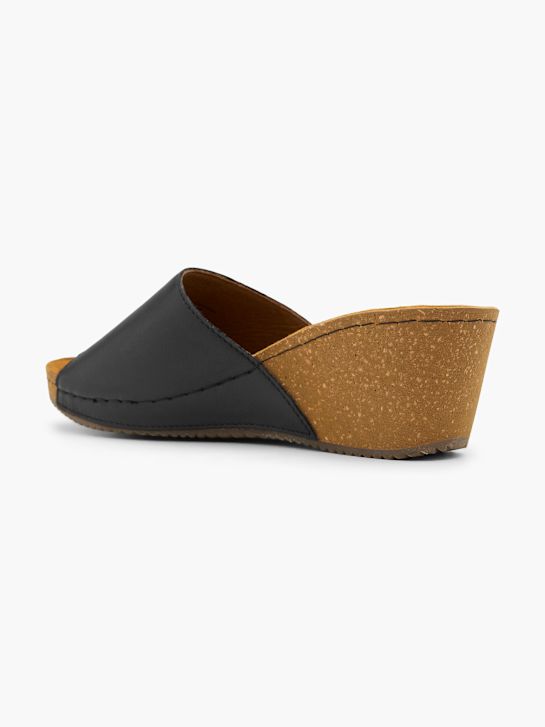 5th Avenue Pantolette Schwarz