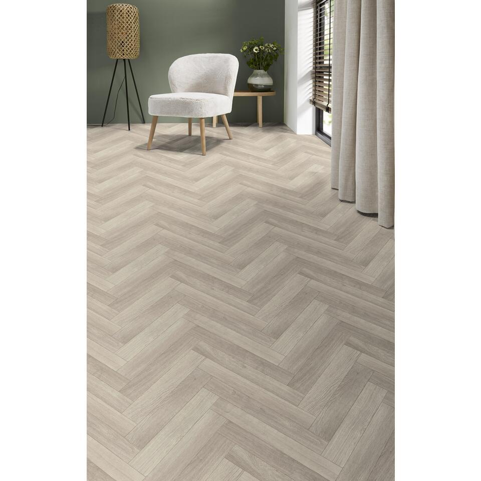 Vinyl Clarks Licht Eiken Visgraat
