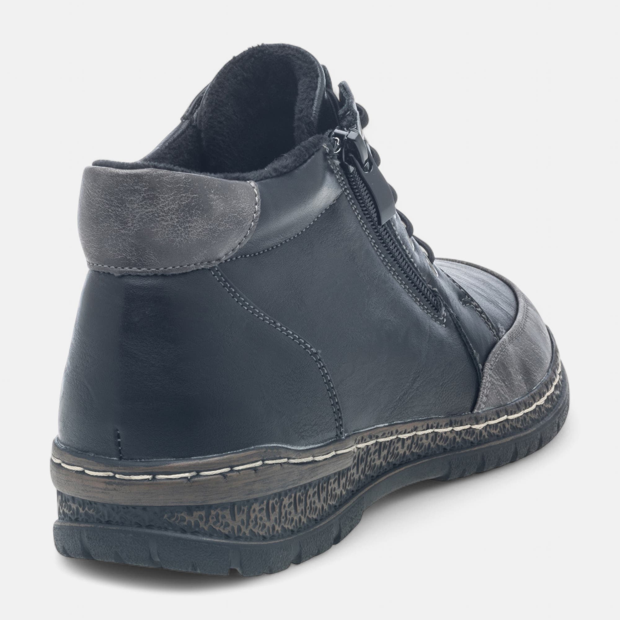 Bottines à lacets Femme noir