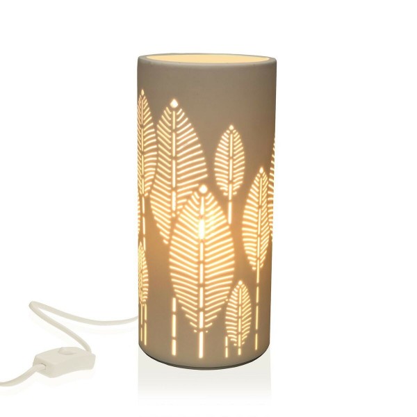 Lampe de bureau m forêt porcelaine (12 x 28 x 12 cm)