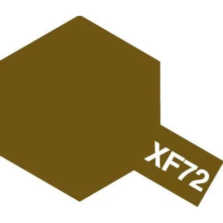 TAMIYA XF-72 Braun matt Inhalt: 10ml Acryl Streichfarbe Matt