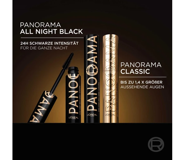 L'ORÉAL PARIS Volume Million Lashes Panorama Mascaraall night black