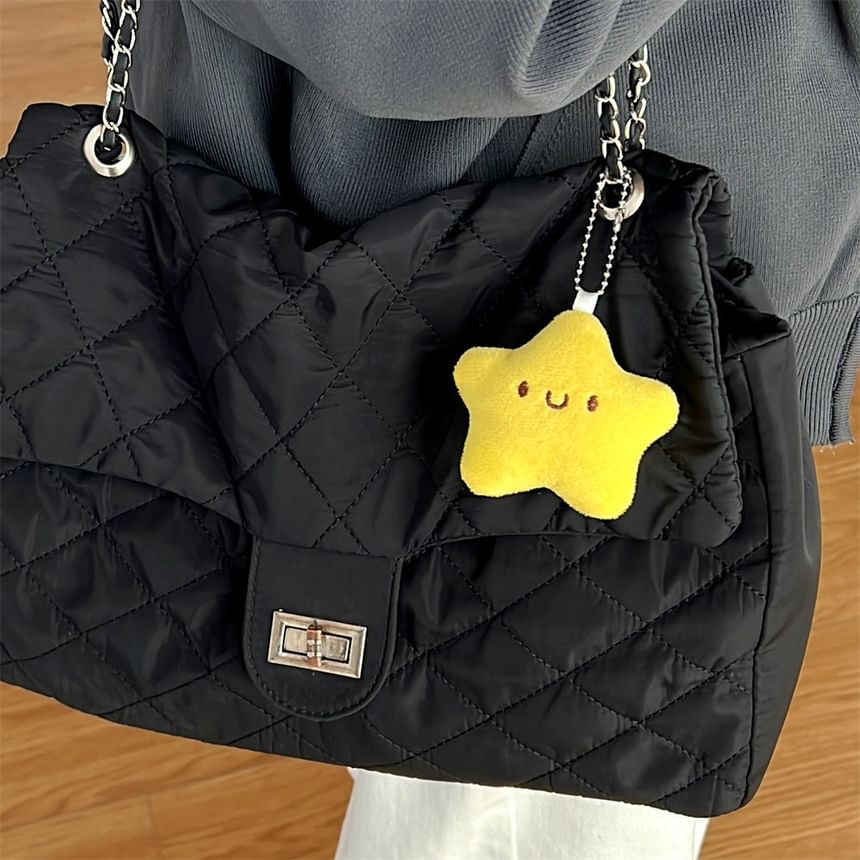 Radrabbit - Ster Chenille Squishy Tashanger Sleutelhanger